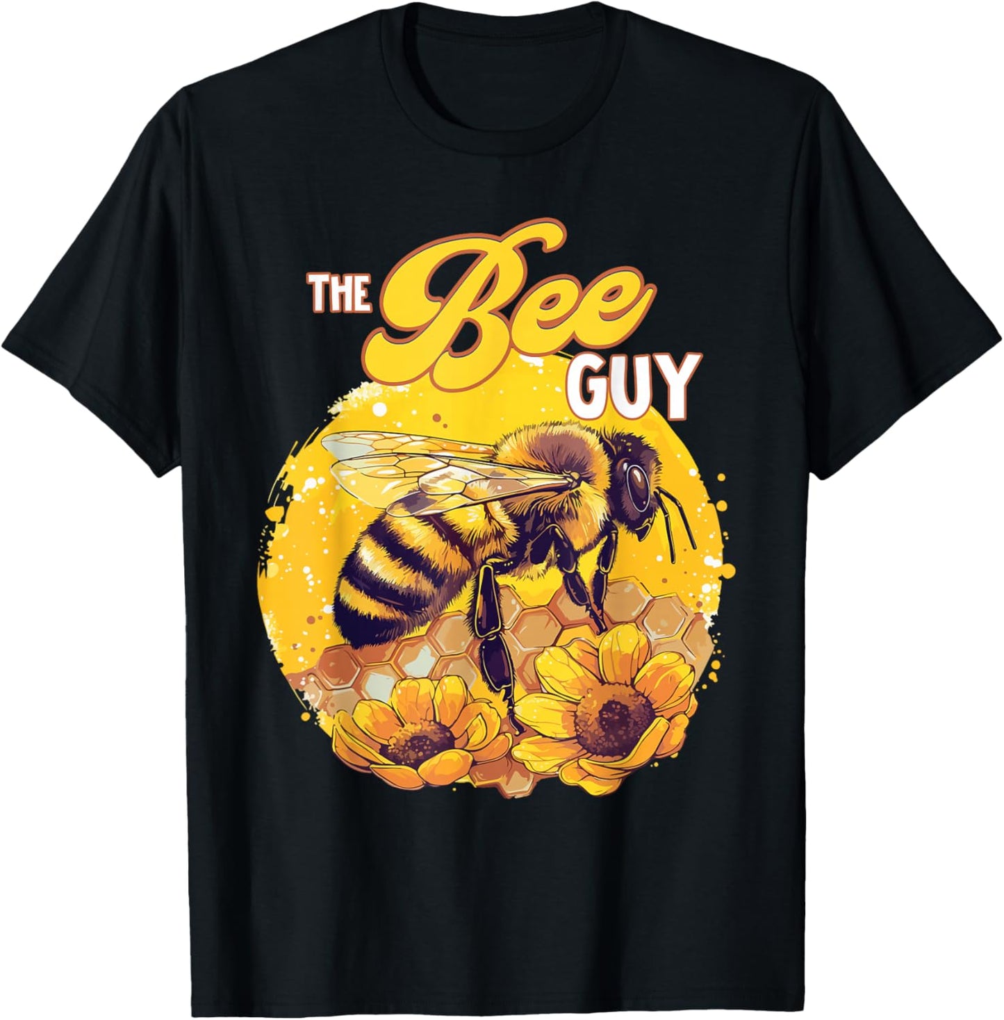 The Bee Guy Bee Lover Beekeeping Honey Bees Farmer T-Shirt - T-Shirt | Black