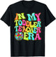Disco Groovy In My Toddler Teacher Era T-Shirt - T-Shirt | Black