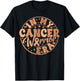 Groovy In My Cancer Warrior Era Uterine Cancer Awareness Day T-Shirt - T-Shirt | Black