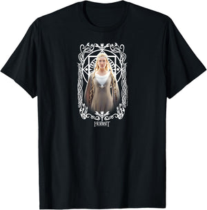 The Hobbit - An Unexpected Journey Lady Galadriel Royal Elf T-Shirt - T-Shirt | Black