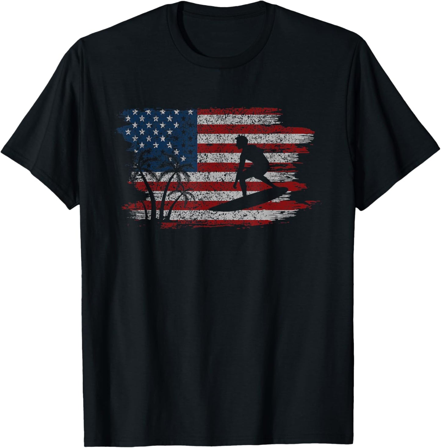 Surfing Surfboard Seascapes Sayings T-Shirt - T-Shirt | Black