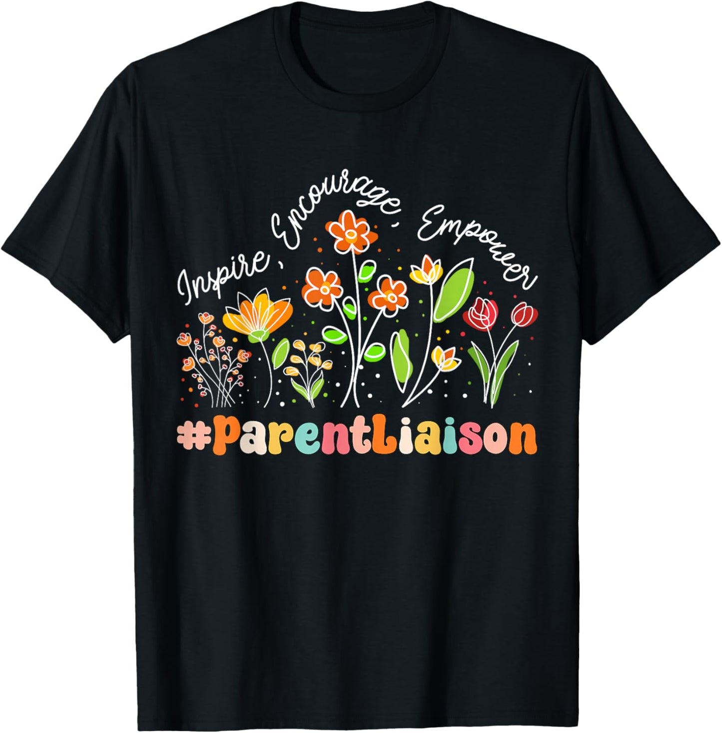 Parent Liaison Appreciation Week Teacher Back to School T-Shirt - T-Shirt | Black