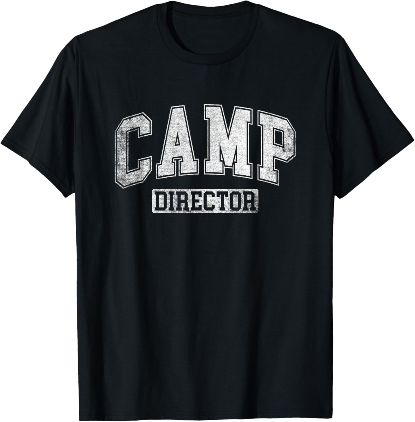 Camp Director Counselor Funny Camping Design Men T-Shirt - T-Shirt | Black