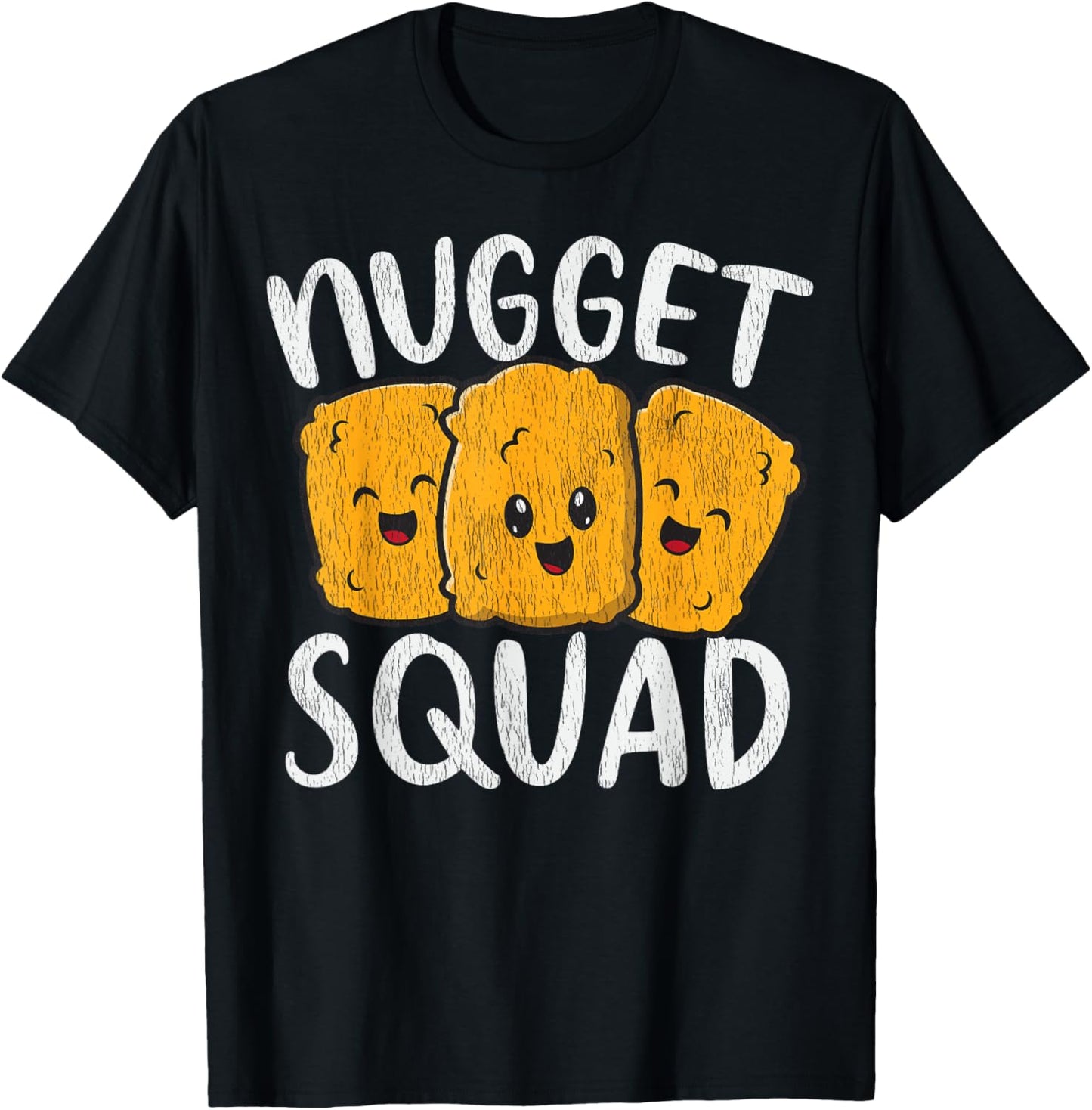 Nuggets Squad cute kawaii nugget matching for girl boy kids T-Shirt - T-Shirt | Black