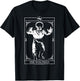 Universal Monsters The Wolfman Tarot Card T-Shirt - T-Shirt | Black