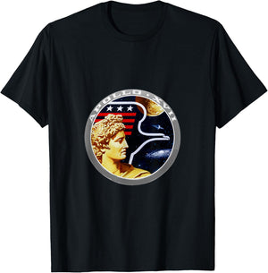 NASA Apollo 17 Apollo's 50th Anniversary T-Shirt - T-Shirt | Black