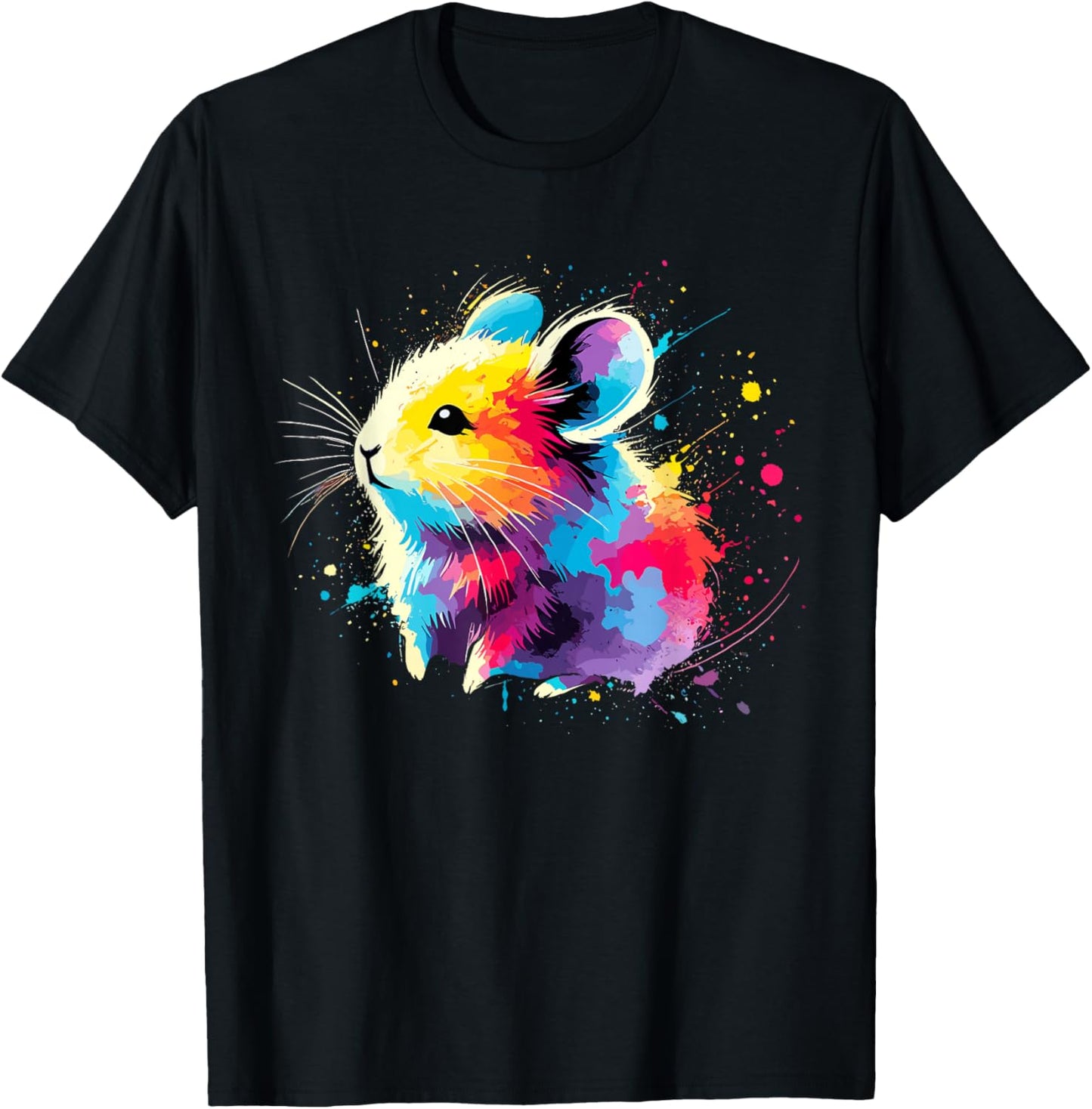 Adorable American Pika Habitat And Conservation Design T-Shirt - T-Shirt | Black