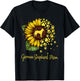 Sunflower German Shepherd Mom Dog Lover Mother’s Day T-Shirt - T-Shirt | Black