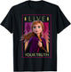 Disney Frozen 2 Live Your Truth Poster T-Shirt - T-Shirt | Black