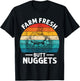 Farm fresh Butt Nuggets T-Shirt - T-Shirt | Black