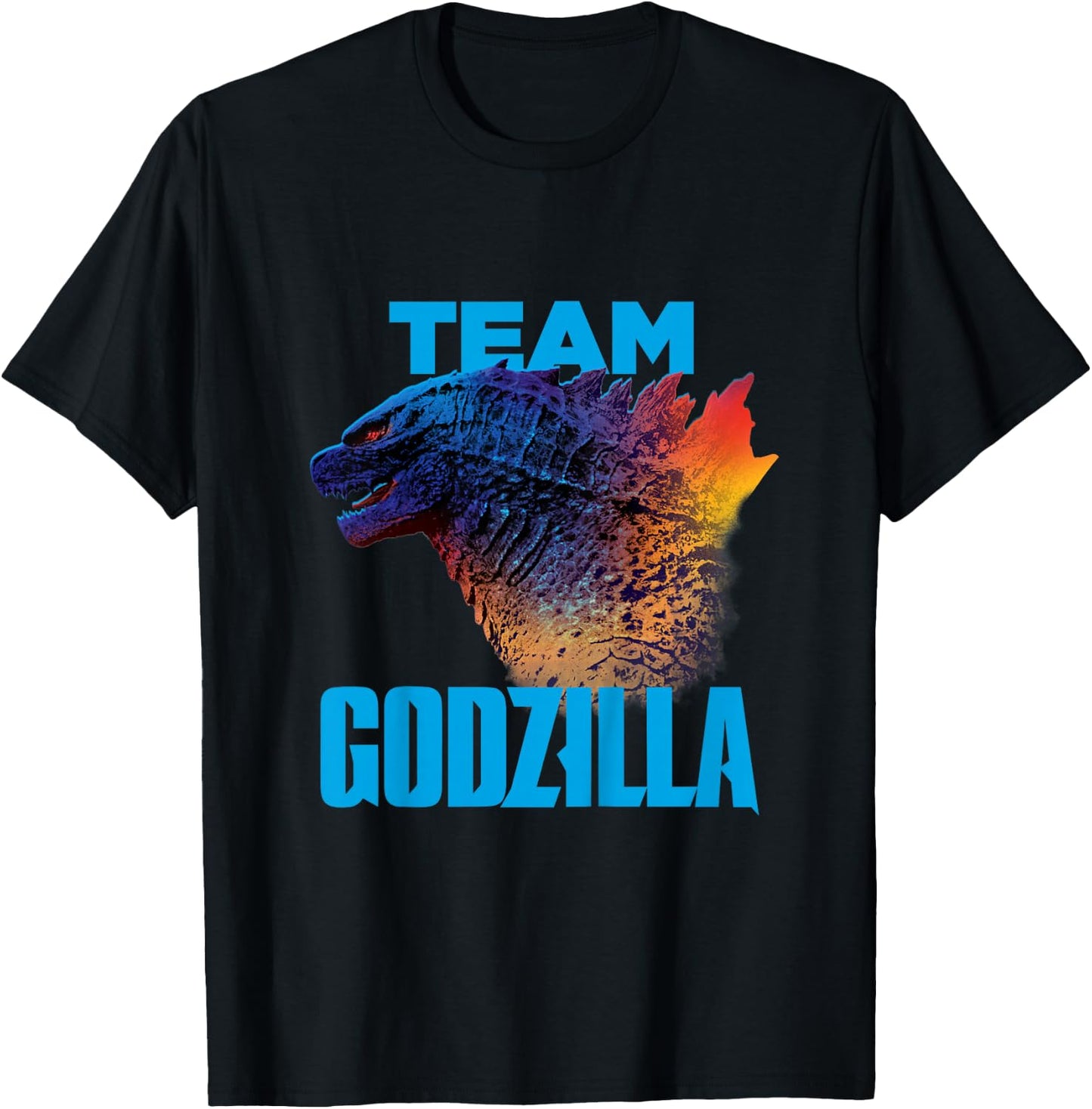 Godzilla vs Kong Official Team Godzilla Neon Kids T-Shirt - T-Shirt | Black