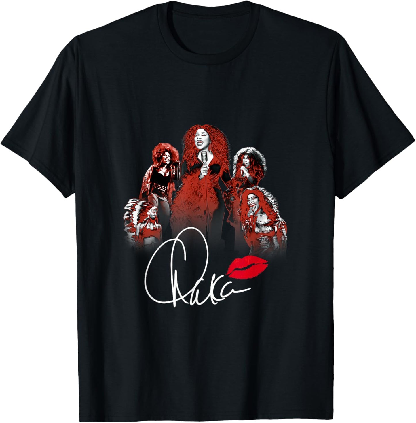 Chaka Khan - Lips 50 T-Shirt - T-Shirt | Black