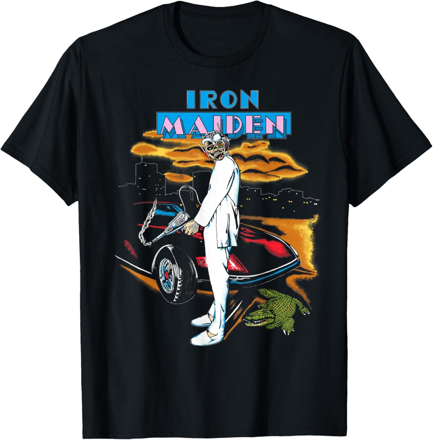 Iron Maiden Vice is Nice T-Shirt - T-Shirt | Black