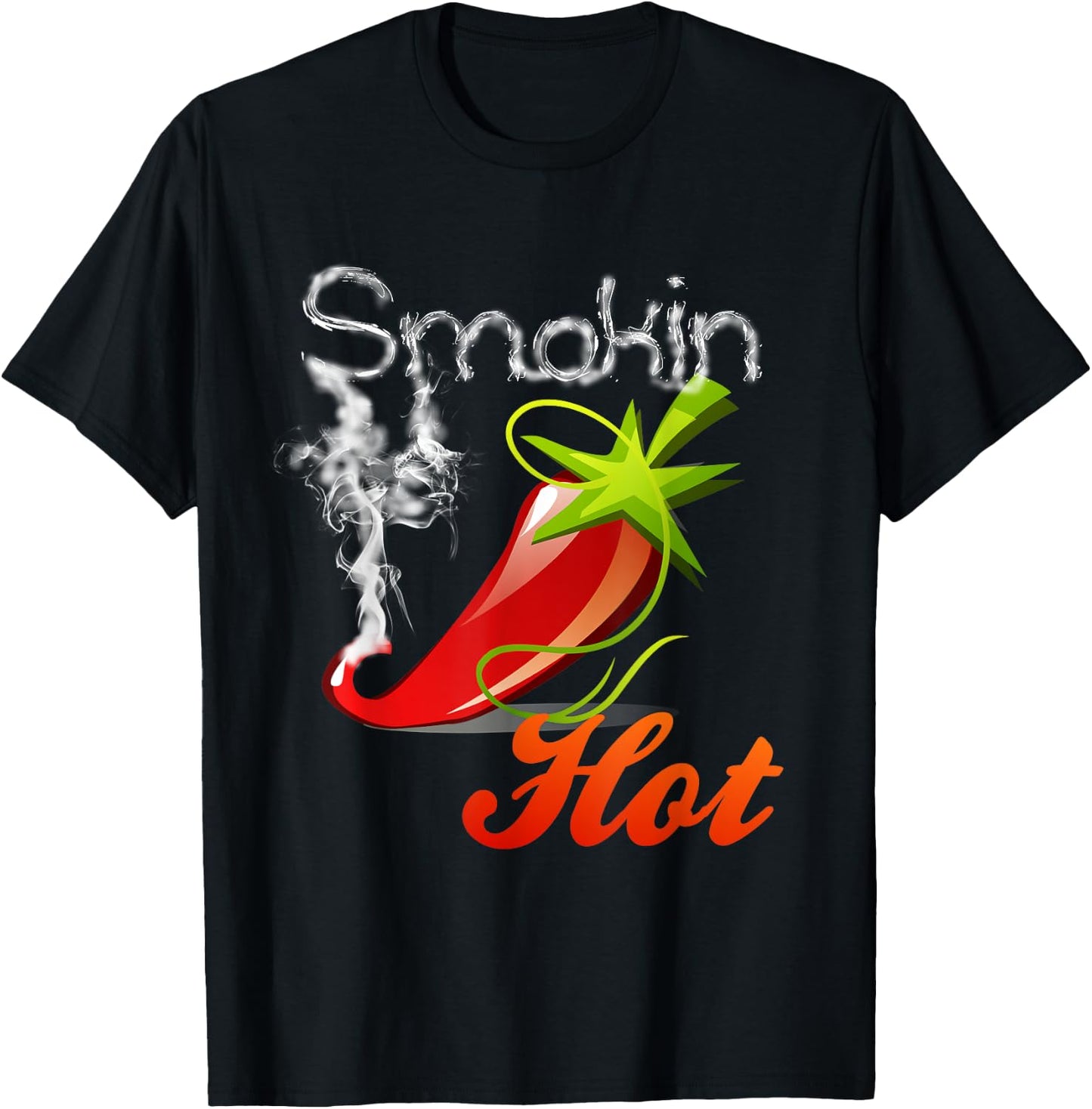 Spicy Shirt Mexican Hot Jalapeno Funny Gift T-Shirt - T-Shirt | Black