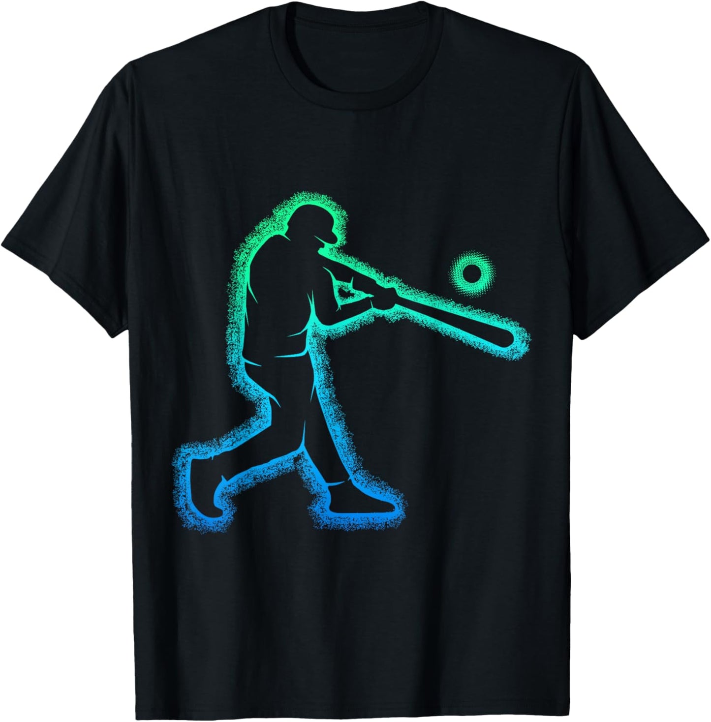 Baseball Boys Kids Youth T-Shirt - T-Shirt | Black