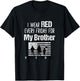 Red Friday Military Shirt Brother Family Member Deployed T T-Shirt - T-Shirt | Black