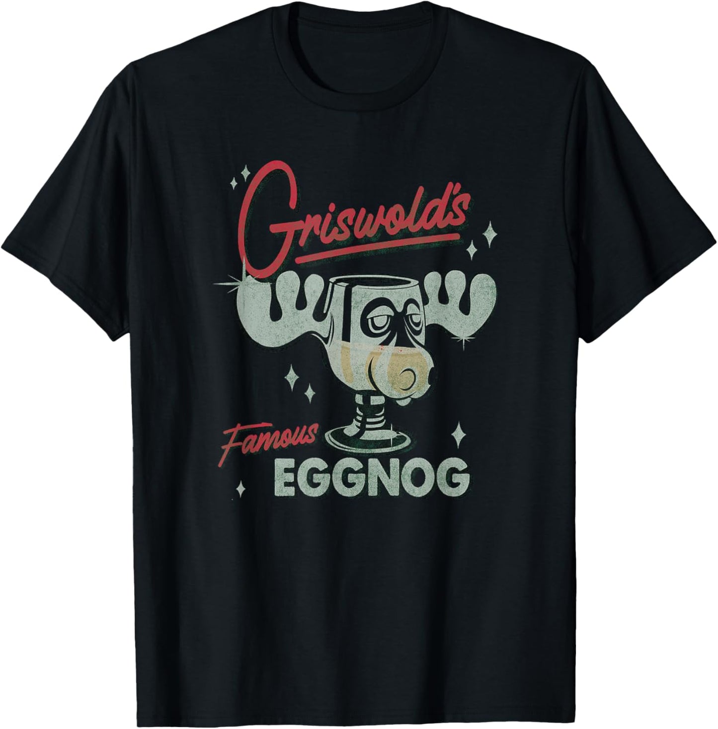 National Lampoon's Christmas Vacation Griswold's Eggnog T-Shirt - T-Shirt | Black