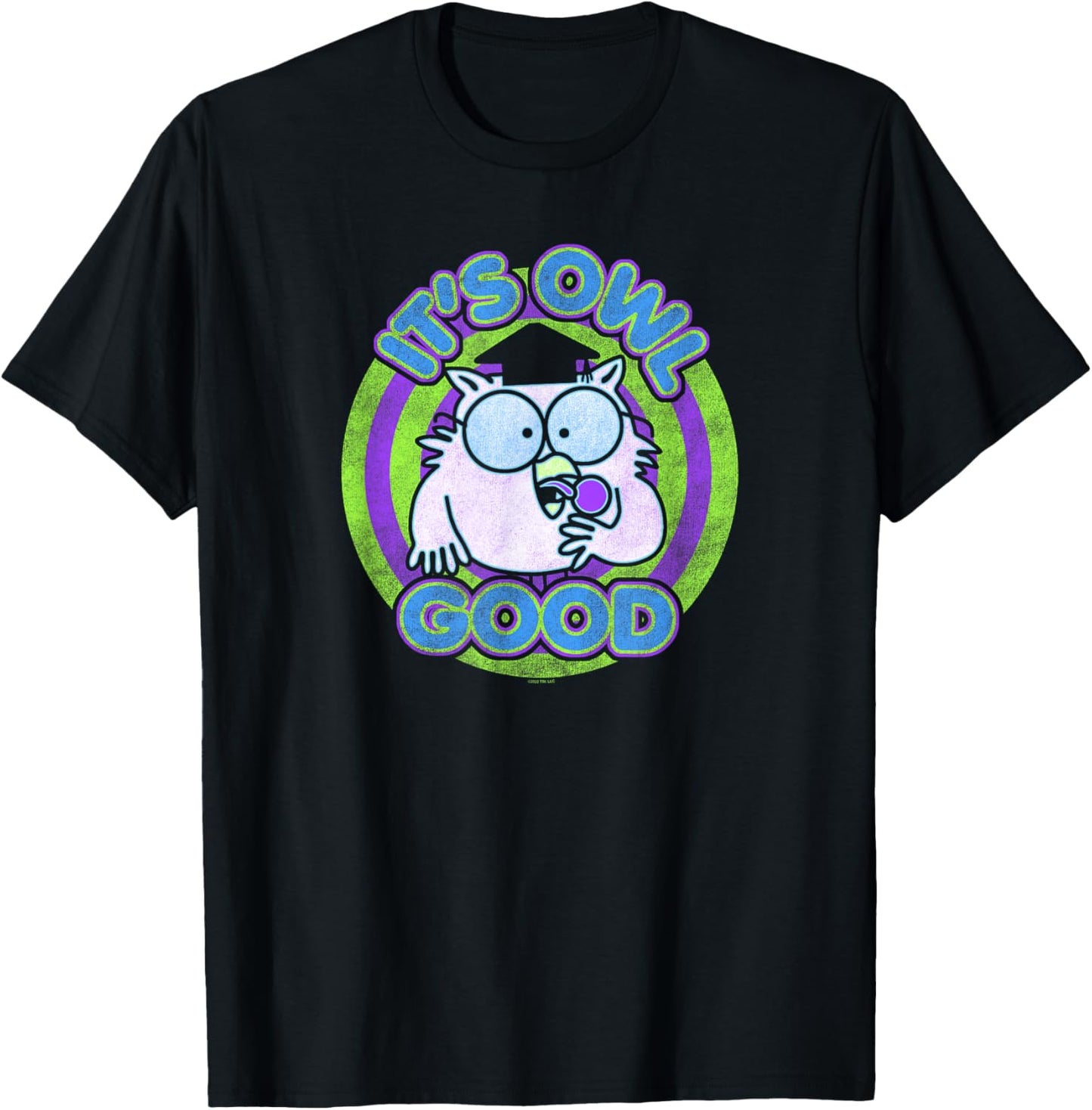 Tootsie Roll Pop It's Owl Good Logo T-Shirt - T-Shirt | Black