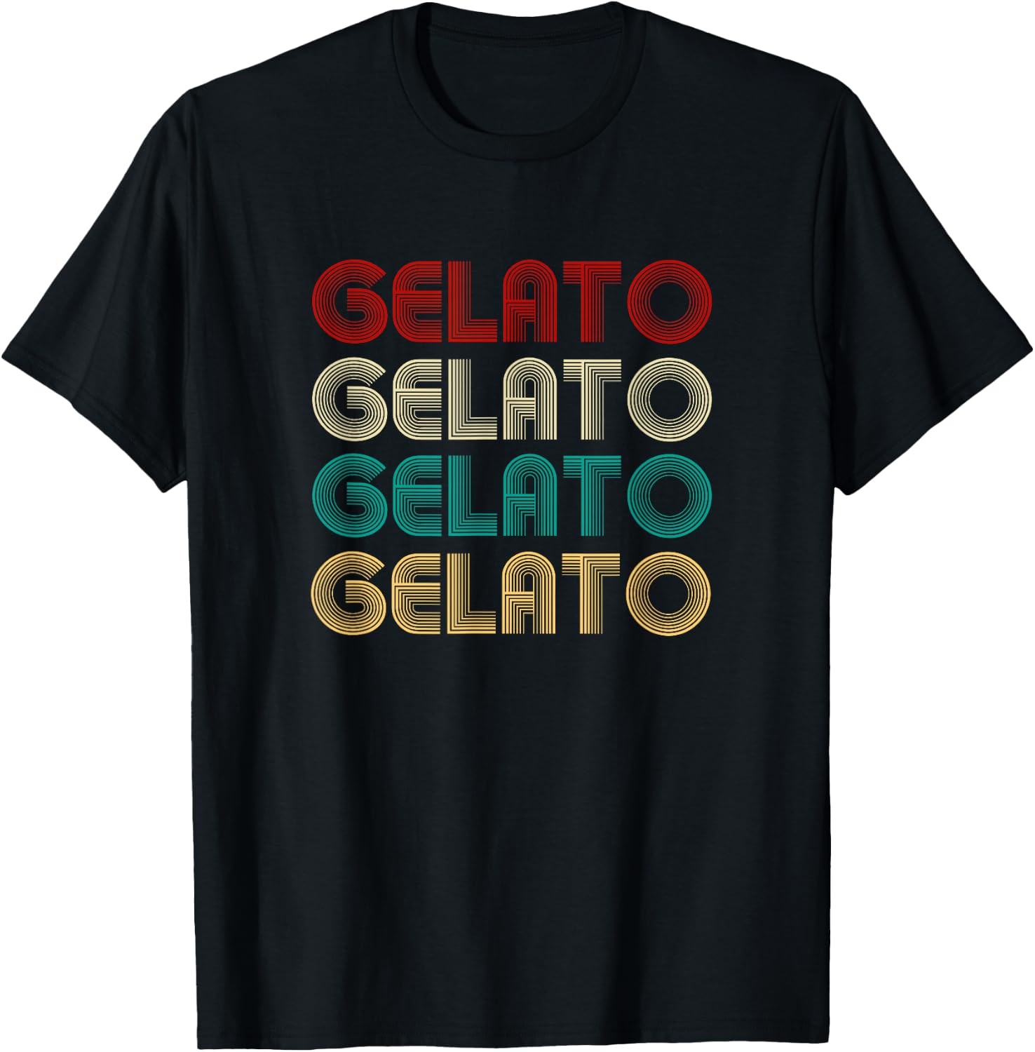 Gelato Lover T-Shirt - T-Shirt | Black