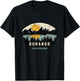 Durango Colorado, Outdoors, CO Vacation Souvenir T-Shirt - T-Shirt | Black