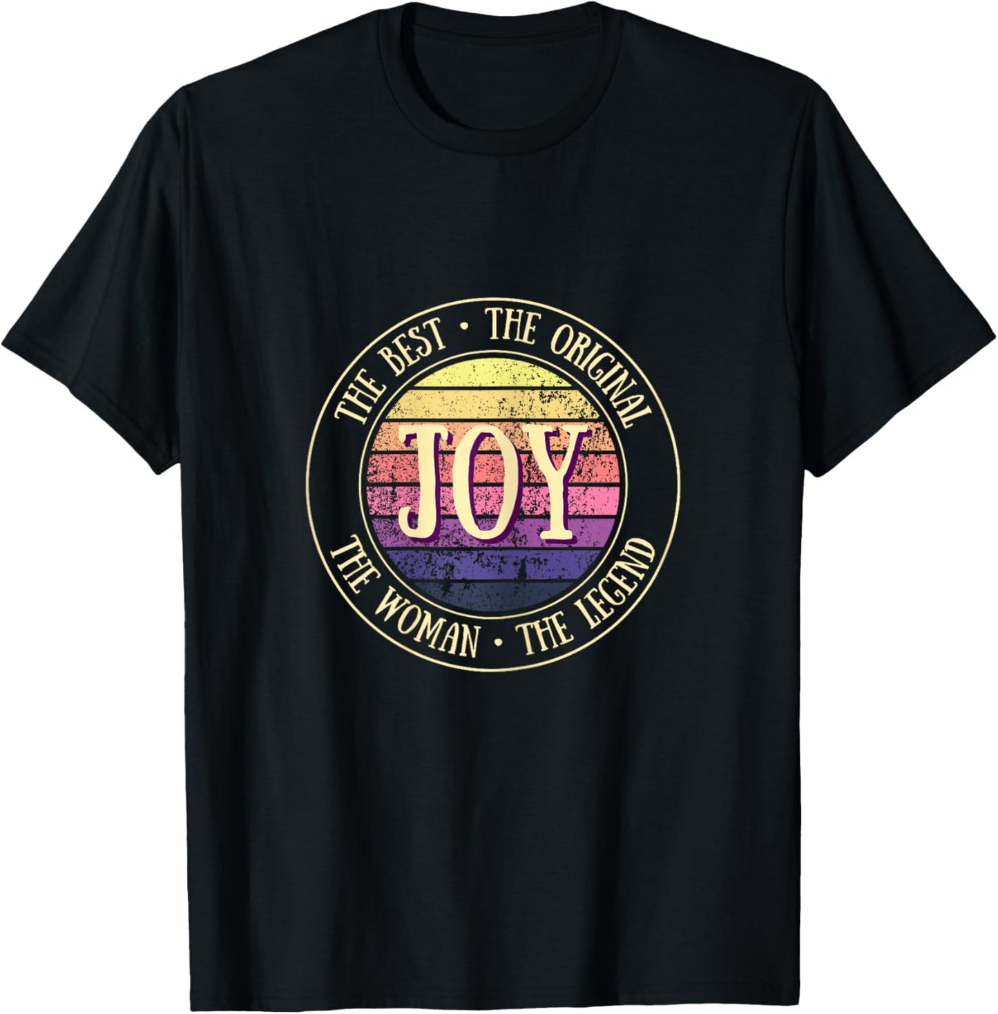 Joy Legend Vintage Gift Funny Name Gifts T-Shirt - T-Shirt | Black