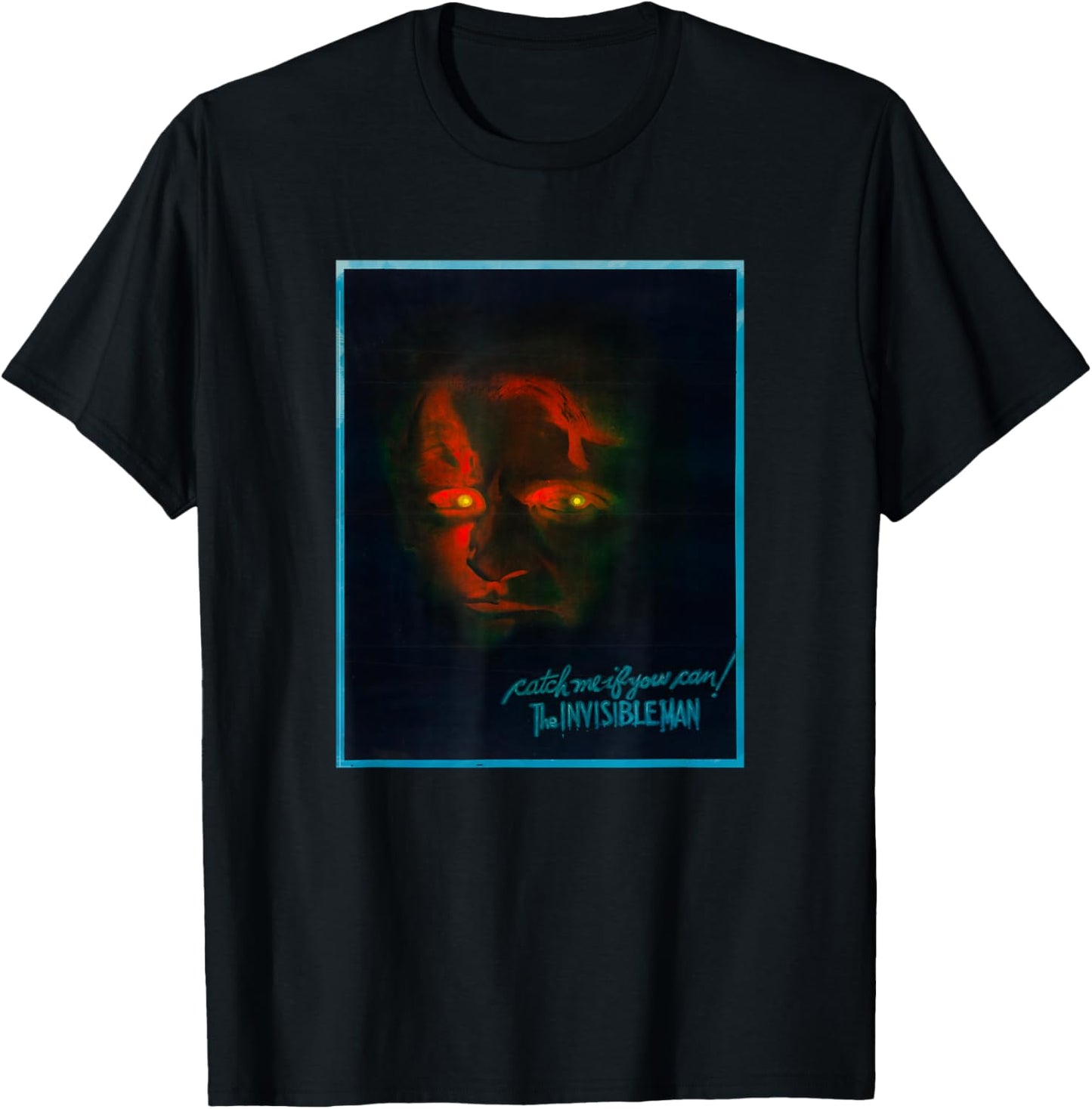 The Invisible Man H.G. Wells Cinema Poster T-Shirt - T-Shirt | Black