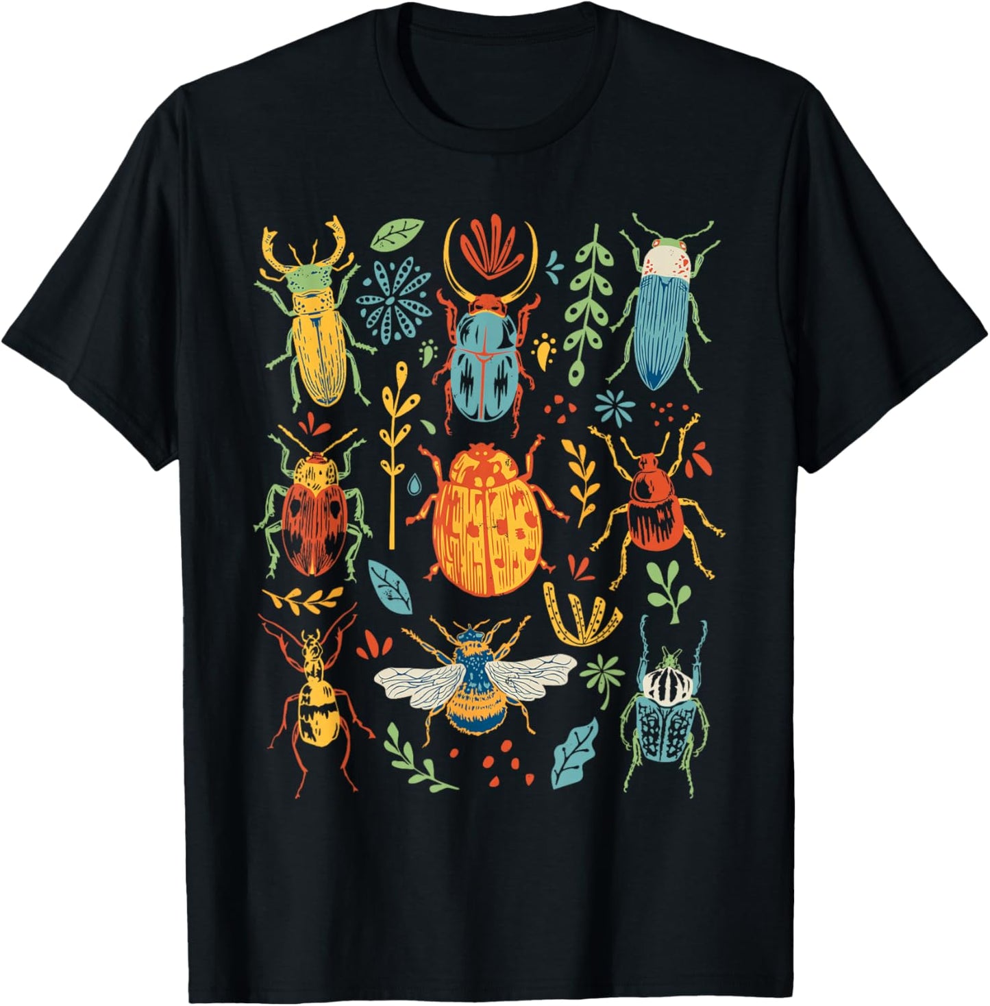 Insect Bug Collection Collector Entomologist Entomology T-Shirt - T-Shirt | Black