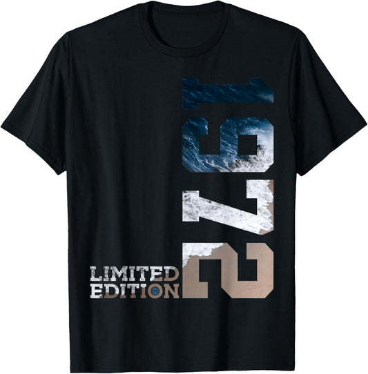 54 Jahre 54. Geburtstag Limited Edition 1972 T-Shirt - T-Shirt | Black