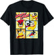 Mighty Mouse - Mighty Mouse Grid T-Shirt - T-Shirt | Black