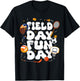 Groovy Field Day Sport Teacher T-Shirt - T-Shirt | Black