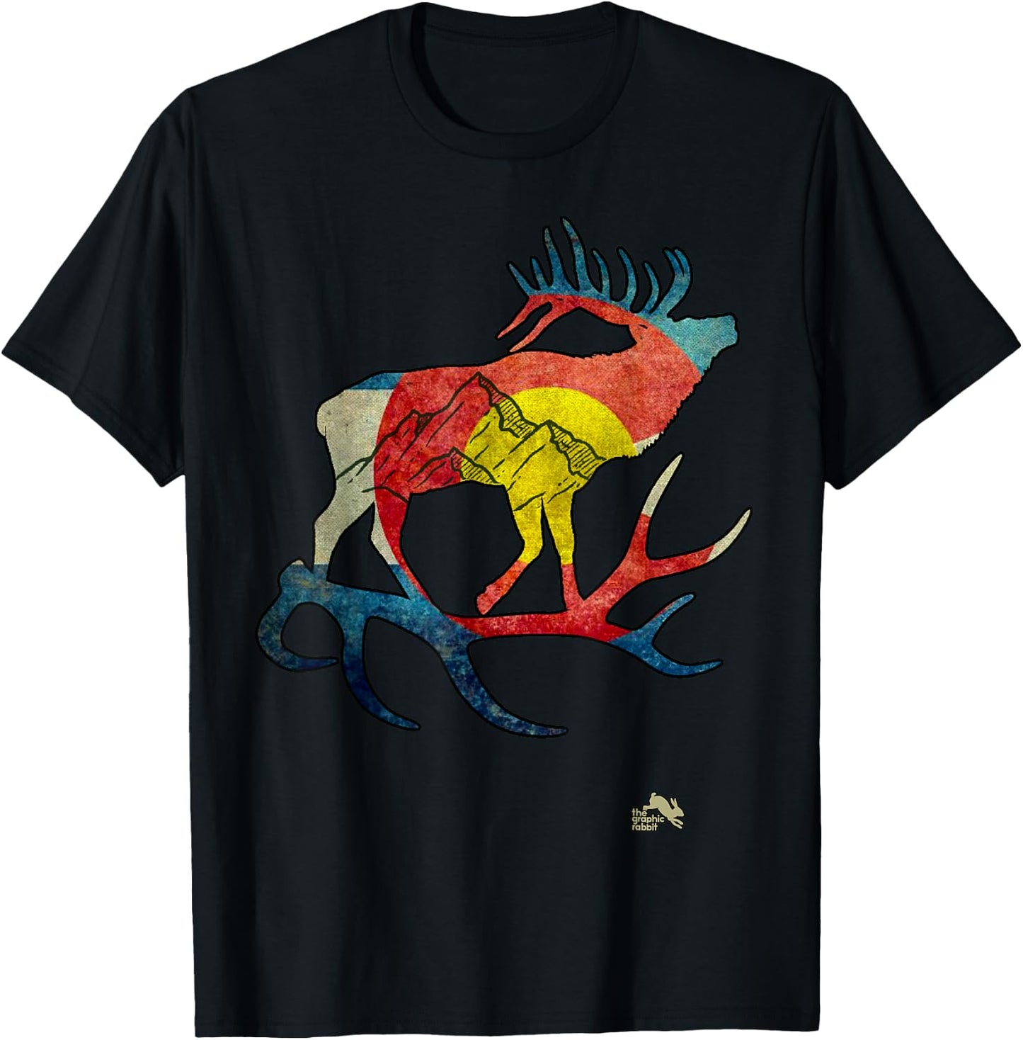 Colorado Elk T-Shirt - T-Shirt | Black