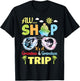 AW Cruise Ship It's A Grandma & Grandson Trip Vacation Vibes T-Shirt - T-Shirt | Black