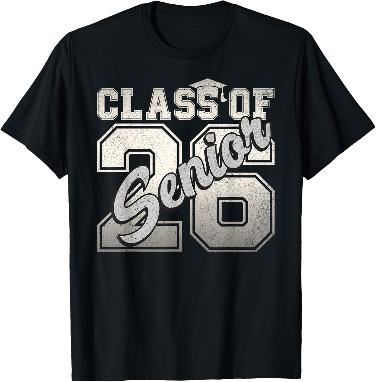 Senior 2026 Class Of 2026 Graduation Back To School 2026 T-Shirt - T-Shirt | Black