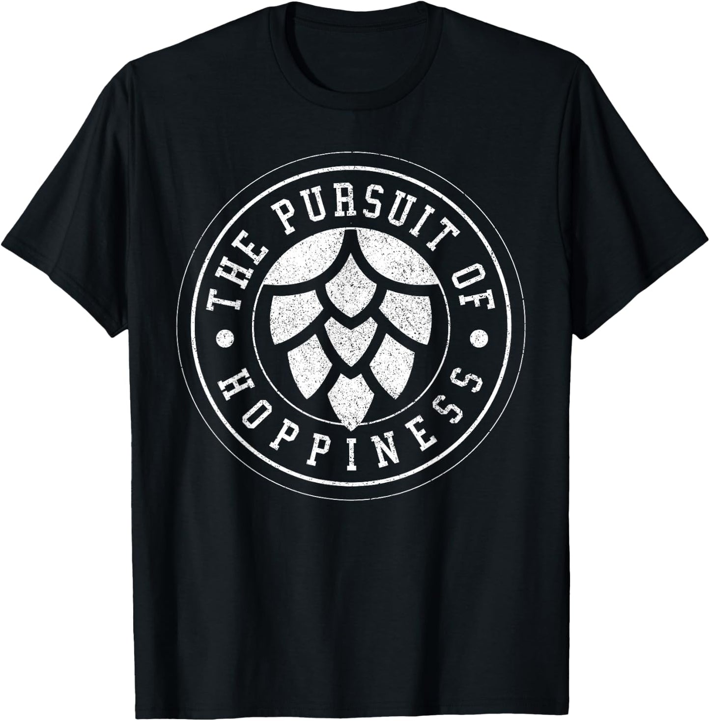 Beer Brewer - Craft Beer Hops IPA Hoppiness Gift T-Shirt - T-Shirt | Black