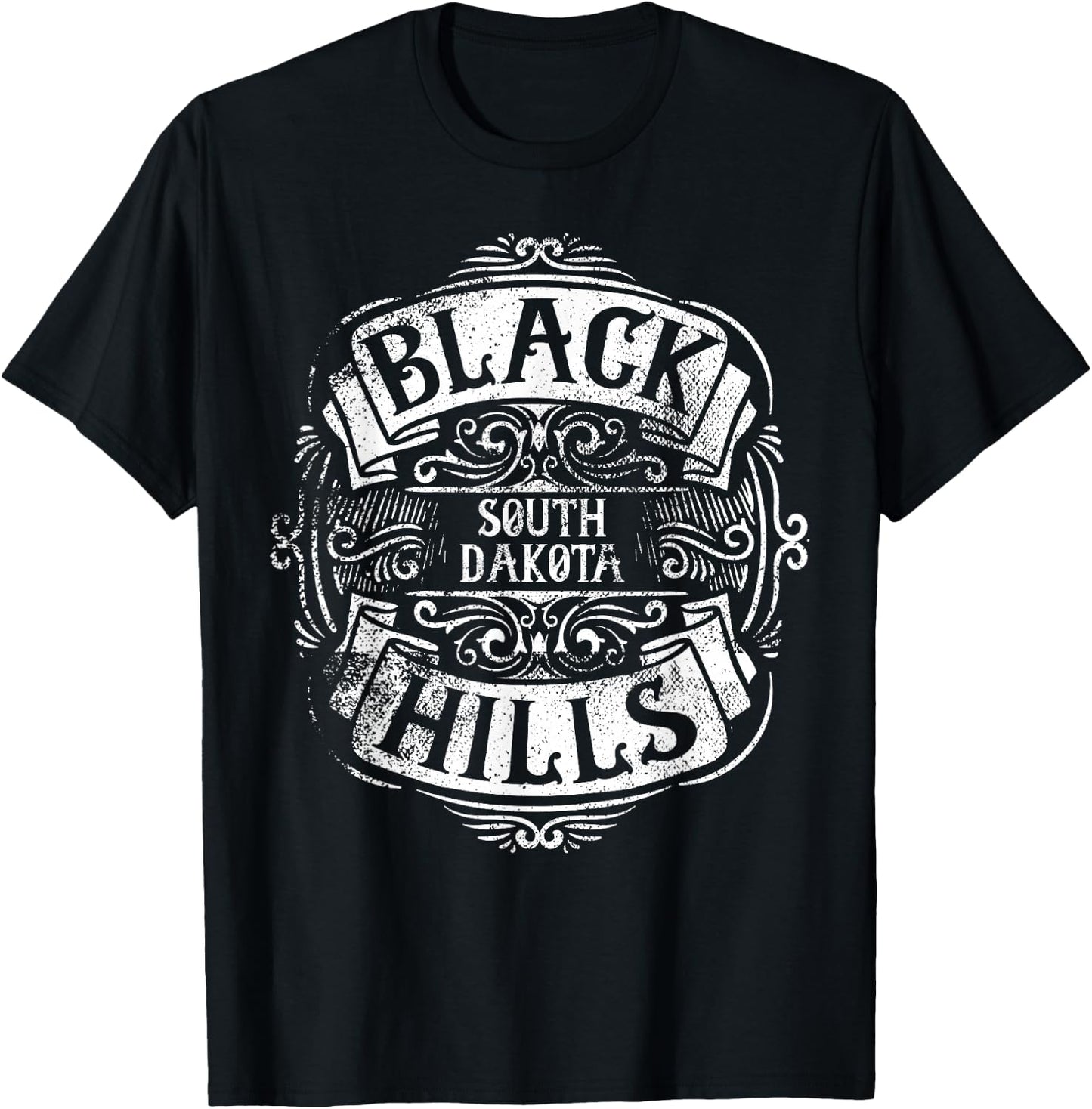 BH Nature South Dakota T-Shirt - T-Shirt | Black