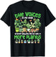 The Voices In My Head Keep Telling Me To Get More Plants T-Shirt - T-Shirt | Black