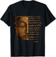 Buddha Zitat. Friede Liebe Freude. Der Buddha.. T-Shirt - T-Shirt | Black