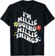 Retro Groovy Im MILLIE Doing MILLIE Things Funny Mother's T-Shirt - T-Shirt | Black