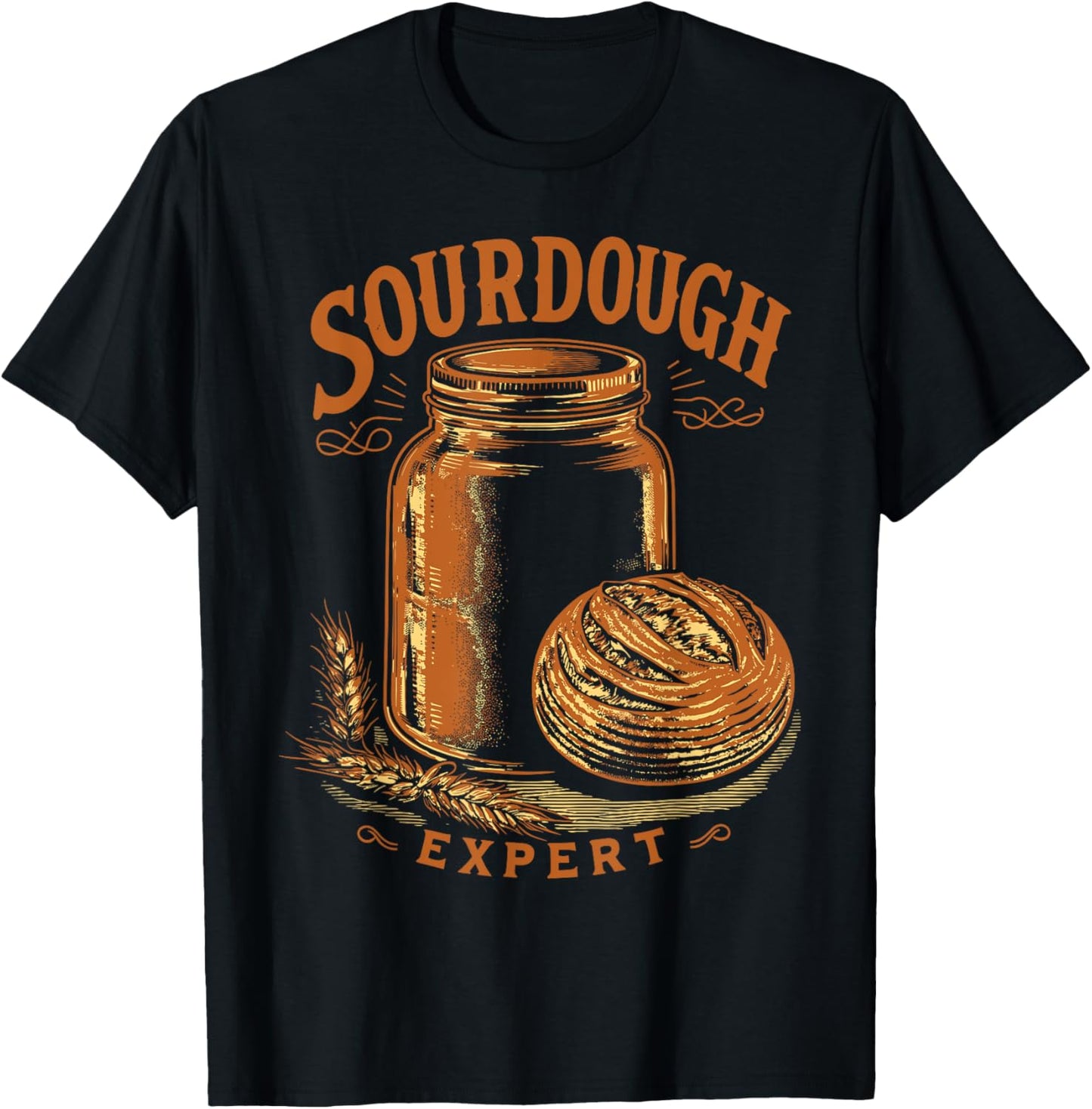 Sourdough Expert T-Shirt - T-Shirt | Black