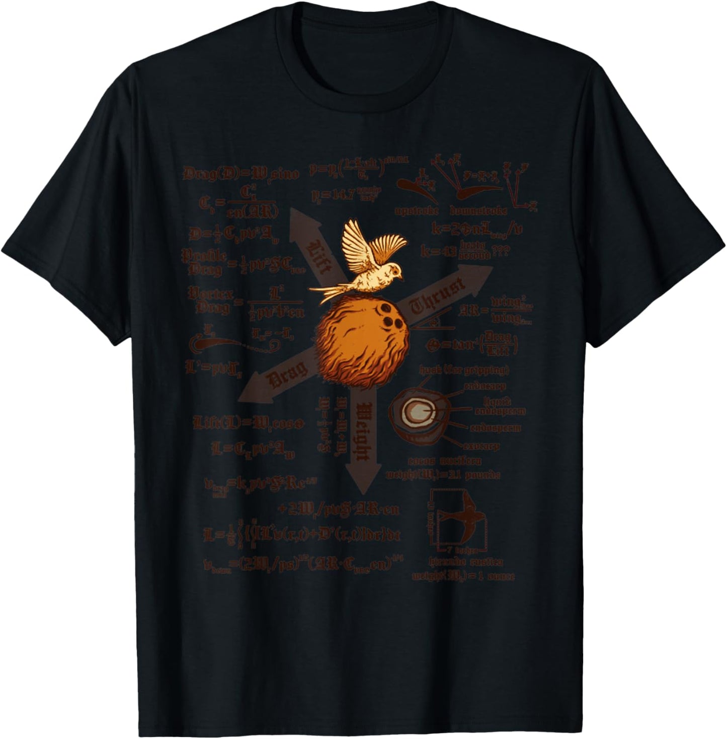 Vintage White A Simple Question Holy Grail Navy T-Shirt - T-Shirt | Black