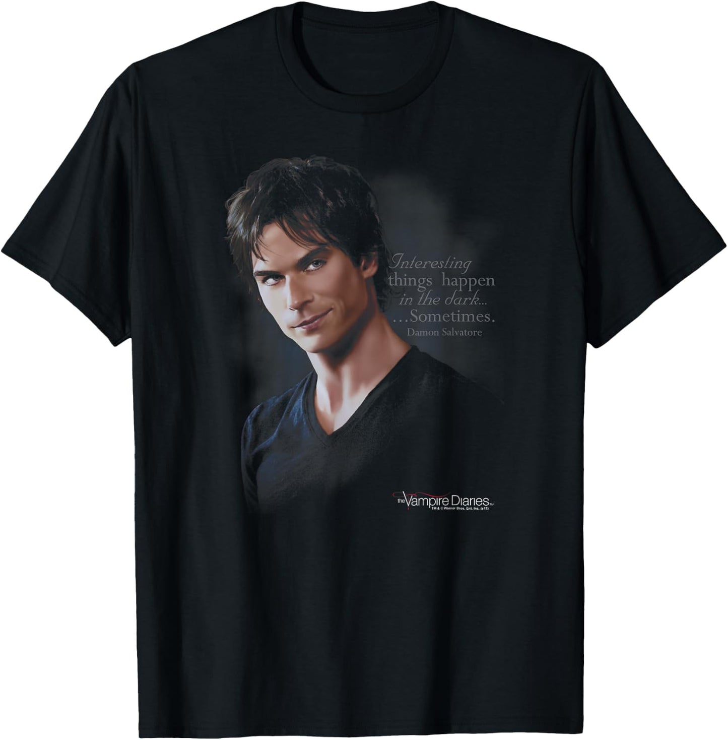 Vampire Diaries Sometimes T-Shirt - T-Shirt | Black