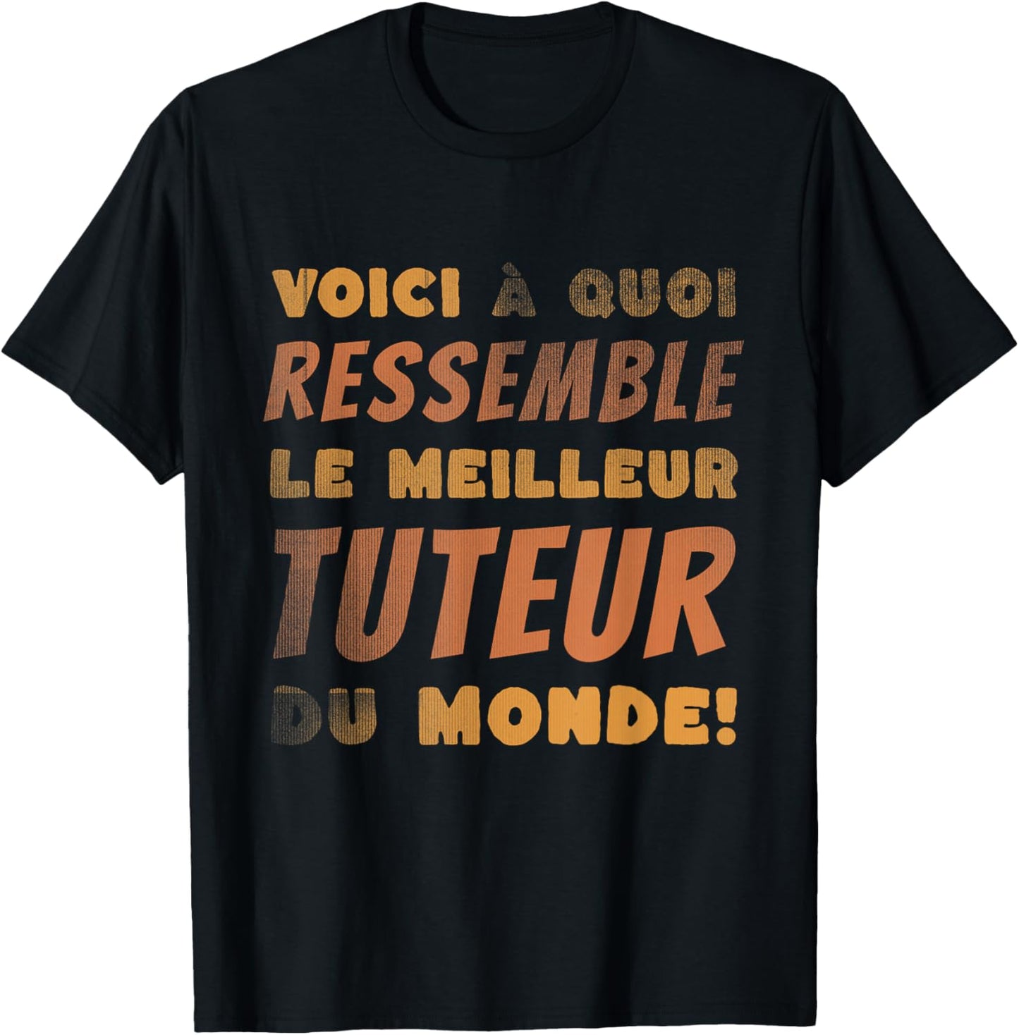 Humor Tutor Best Internship Master , Black, S T-Shirt - T-Shirt | Black