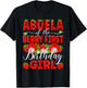 Abuela Of The Berry First Bday Of Girl Strawberry Grandma T-Shirt - T-Shirt | Black