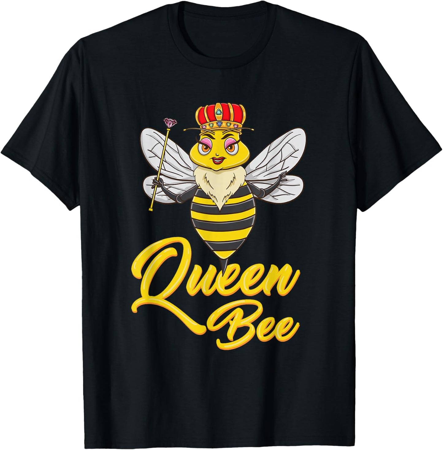 Queen Bee Beekeeper Gift T-Shirt - T-Shirt | Black