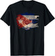 Cuba Flag and African Lion Picture - Cuban Pride T-Shirt - T-Shirt | Black