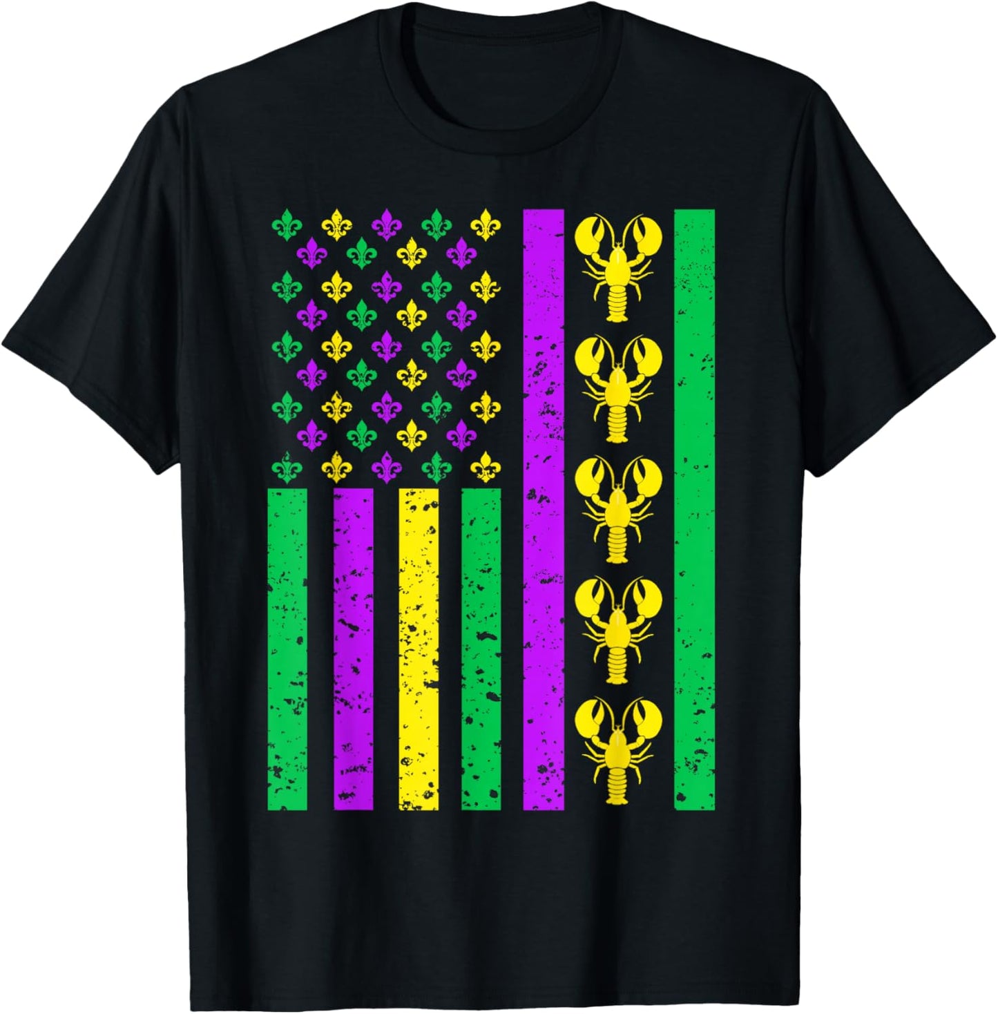 Mardi Gras Shirts Mardi Gras Outfit Kids T-Shirt - T-Shirt | Black