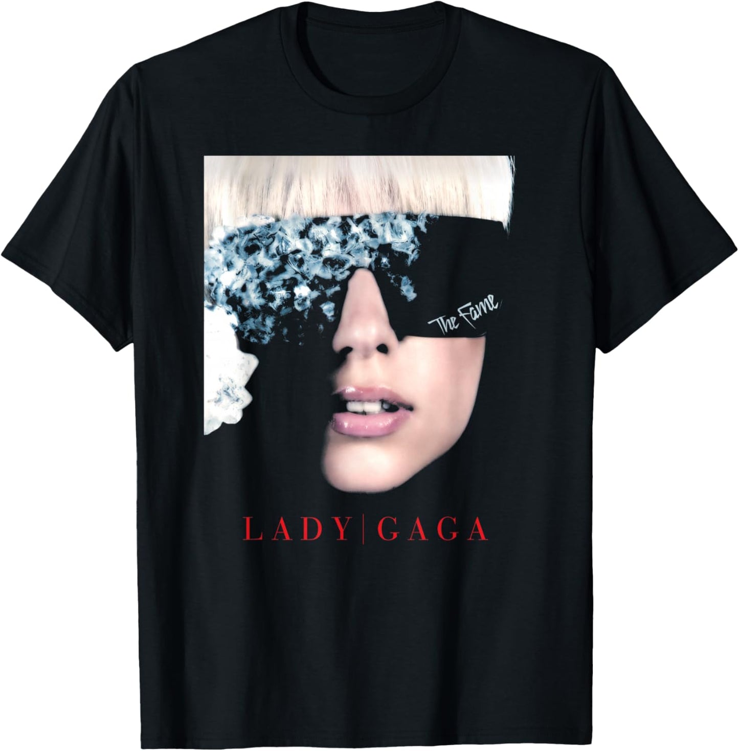 Official Lady Gaga The Fame T-Shirt - T-Shirt | Black