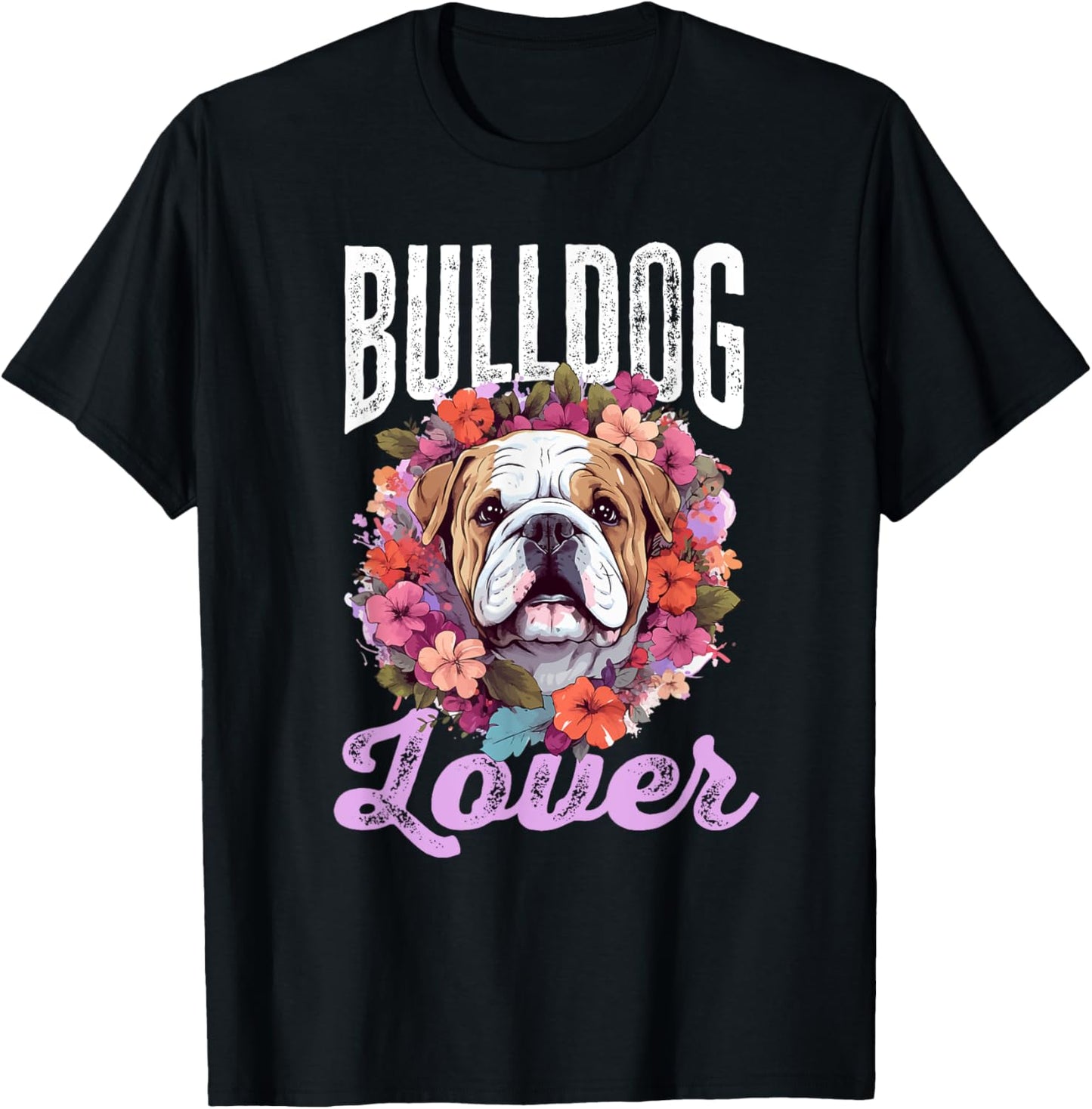 British English Bulldog lover - Bulldog lover Women Kids T-Shirt - T-Shirt | Black