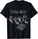 Funny Herbalist Kitchen Witch Halloween Cooking Chef Gift T-Shirt - T-Shirt | Black