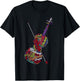 Classical Music Composers Violin Word Art T-Shirt - T-Shirt | Black